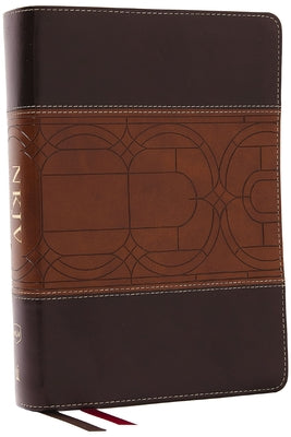 Cover Image for NKJV Study Bible, Leathersoft, Brown, Full-Color, Comfort Print: The Complete Resource for Studying God's Word -- Thomas Nelson, Imitation Leather