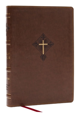Cover Image for Rsv2ce, Thinline Large Print Catholic Bible, Brown Leathersoft, Comfort Print -- Catholic Bible Press, Imitation Leather