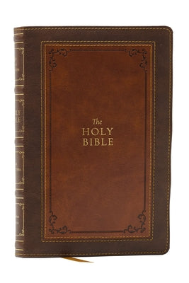 Cover Image for 1611 KJV with Apocrypha, Brown Leathersoft: Holy Bible -- Thomas Nelson, Imitation Leather