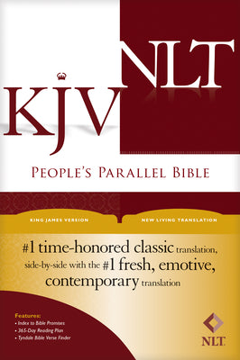 Cover Image for People's Parallel Bible-PR-KJV/NLT -- Tyndale, Hardcover