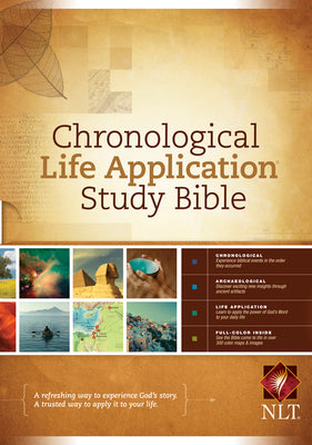Cover Image for Chronological Life Application Study Bible-NLT -- New Living Translation, Hardcover