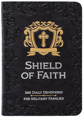 Cover Image for Shield of Faith: 365 Daily Devotions for Military Families -- Susanne Stalnecker, Imitation Leather