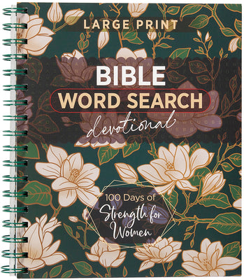 100 Days of Strength for Women: Bible Word Search Devotional -- Broadstreet Publishing Group LLC, Paperback