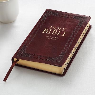 Cover Image for KJV Standard Size Thumb Index Edition: Burgundy -- , Imitation Leather