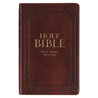 Cover Image for KJV Standard Size Thumb Index Edition: Burgundy -- Christian Art Gifts, Imitation Leather