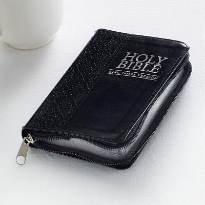 Cover Image for KJV Mini Pocket Edition: Zippered Black -- , Imitation Leather