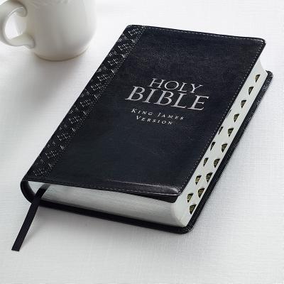 Cover Image for KJV Standard Size Thumb Index Edition: Black -- , Imitation Leather