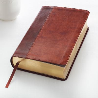 Cover Image for KJV Giant Print Lux-Leather 2-Tone Brown -- , Imitation Leather