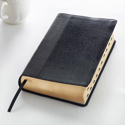 Cover Image for KJV Giant Print Lux-Leather 2-Tone Black -- , Imitation Leather