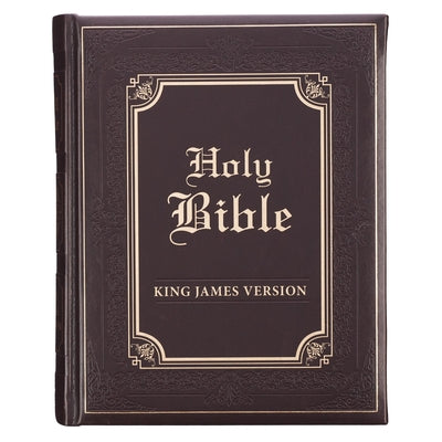 Cover Image for KJV Family Bible Lux-Leather -- Christian Art Gifts, Imitation Leather