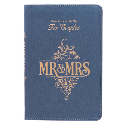 Cover Image for Mr. & Mrs. 366 Devotions for Couples -- Joanna Teigen, Imitation Leather