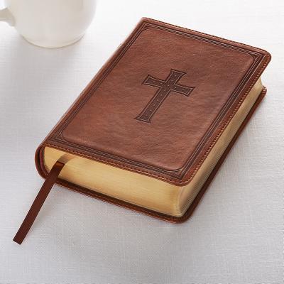 Cover Image for KJV Compact Large Print Lux-Leather Tan -- , Imitation Leather