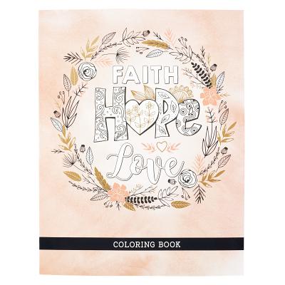 Cover Image for Color Bk Faith Hope Love -- Christian Art Publishers, Paperback