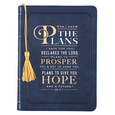 Cover Image for Journal Lux-Leather Flexcover for I Know the Plans -- Christian Art Gifts, Leather