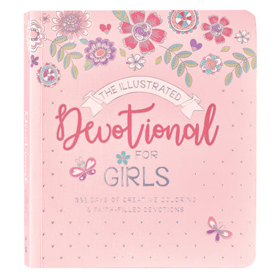 Cover Image for The Illustrated Devotional for Girls -- Christian Art Gifts, Paperback