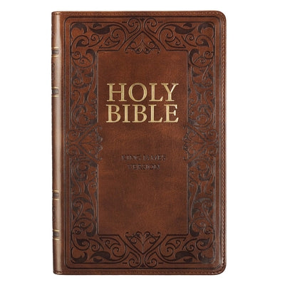 Cover Image for KJV Gift Edition Bible Brown -- , Leather