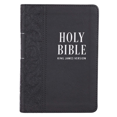 Cover Image for KJV Compact Large Print LL Black -- , Leather