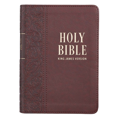 Cover Image for KJV Compact Large Print LL Brown -- , Leather