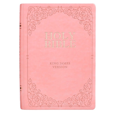 Cover Image for KJV Bible Giant Print Full Size Pink -- , Leather