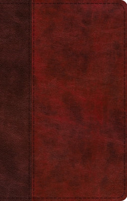 Cover Image for ESV Large Print Thinline Bible (Trutone, Burgundy/Red, Timeless Design) -- Esv Bibles, Imitation Leather