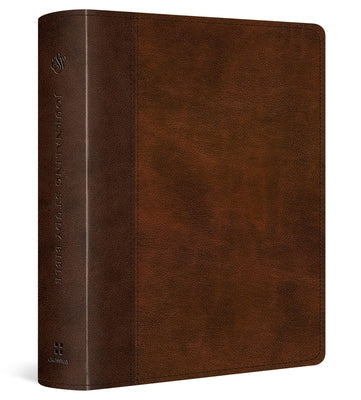 Cover Image for ESV Journaling Study Bible (Trutone, Brown/Chestnut, Timeless Design) -- Wayne Grudem, Imitation Leather