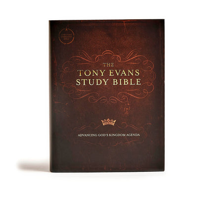 Cover Image for CSB Tony Evans Study Bible, Hardcover: Study Notes and Commentary, Articles, Videos, Easy-To-Read Font -- Tony Evans, Hardcover