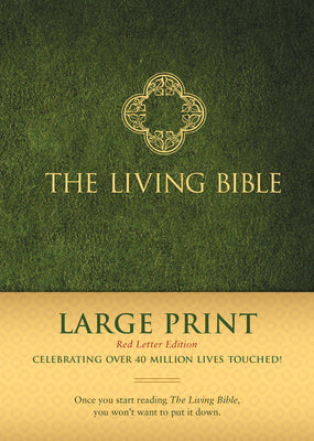 Cover Image for The Living Bible Large Print Red Letter Edition -- New Living Translation, Hardcover