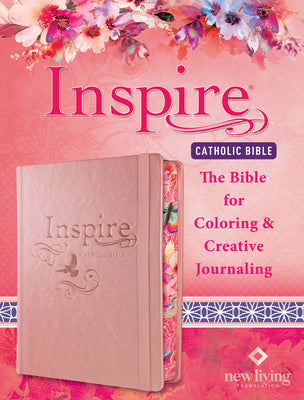 Cover Image for Inspire Catholic Bible NLT: The Bible for Coloring & Creative Journaling -- New Living Translation, Imitation Leather