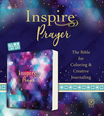 Inspire Prayer Bible NLT (Softcover): The Bible for Coloring & Creative Journaling -- New Living Translation, Paperback