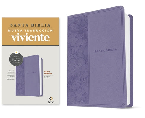 Cover Image for Biblia Valor Prémium Ntv Con Filament (Sentipiel, Morado) -- Nueva Traducción Viviente, Imitation Leather