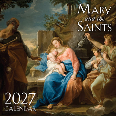Cover Image for 2027 Mary and the Saints Wall Calendar -- Tan Books, Wall