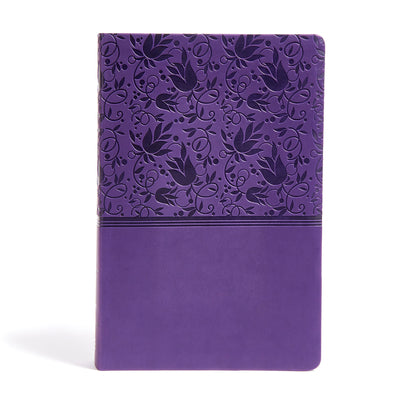 Cover Image for KJV Super Giant Print Reference Bible, Purple Leathertouch, Indexed -- Holman Bible Publishers, Imitation Leather