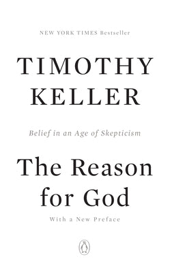 Cover Image for The Reason for God: Belief in an Age of Skepticism -- Timothy Keller, Paperback