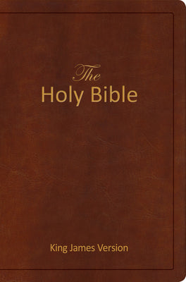 Cover Image for The Holy Bible - King James Version (Kjv, Holy Spirit Edition, Brown Imitation Leather, Dedication Page, Prayer Section) -- Zeiset, Leather