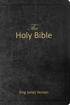 Cover Image for The Holy Bible - King James Version (Kjv, Holy Spirit Edition, Black Imitation Leather, Dedication Page, Prayer Section) -- Zeiset, Leather