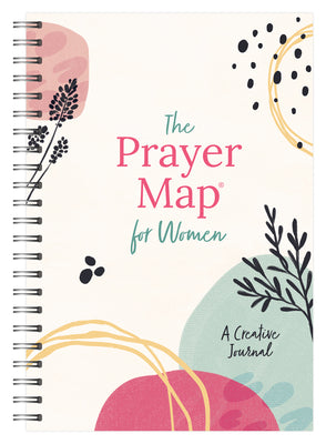 Cover Image for The Prayer Map(r) for Women [Simplicity]: A Creative Journal -- Compiled by Barbour Staff, Spiral