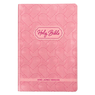 Cover Image for KJV Bible Kid Edition (Faux Leather, Light Pink) -- Christian Art Gifts, Imitation Leather