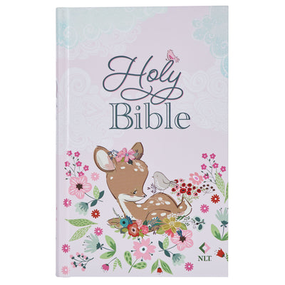 Cover Image for Bible NLT Infant (Hardcover, Pink) -- Christian Art Gifts, Hardcover