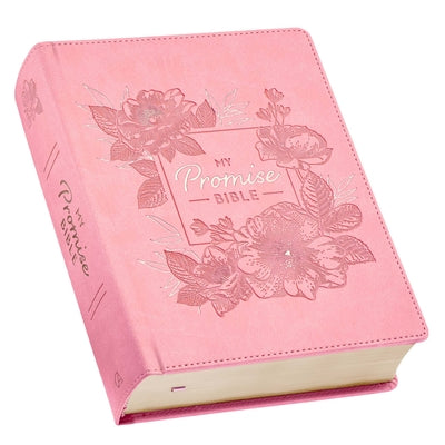 My Promise Bible Square Pink -- , Leather