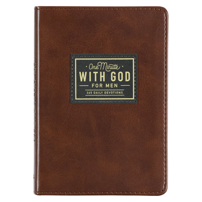 Cover Image for One Minute with God for Men -- Ronald A. Beers, Imitation Leather
