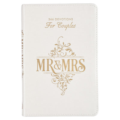 Cover Image for Mr. & Mrs. 366 Devotions for Couples -- Joanna Teigen, Imitation Leather