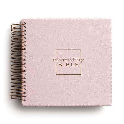 Cover Image for Illustrating Bible Niv: Spiral Bound Bible Journal, Pink -- Dayspring, Spiral