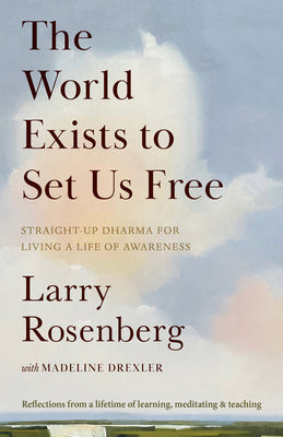 Cover Image for The World Exists to Set Us Free: Straight-Up Dharma for Living a Life of Awareness -- Larry Rosenberg, Paperback