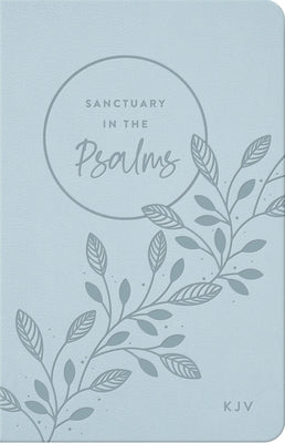 Cover Image for Kjv, Sanctuary in the Psalms: Promise Book, Leathersoft, Blue -- Dayspring, Leather