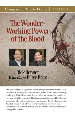 Cover Image for The Wonder-Working Power of the Blood Study Guide -- Rick Renner, Paperback