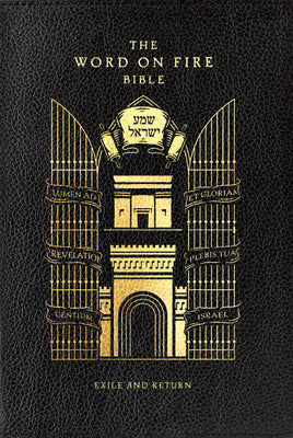 Cover Image for The Word on Fire Bible: Exile and Return Volume 5 -- Robert Barron, Leather