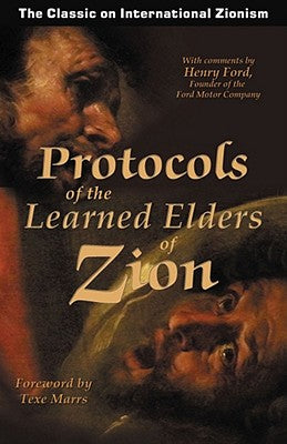 Cover Image for Protocols of the Learned Elders of Zion -- Texe Marrs, Paperback