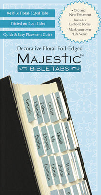 Cover Image for Majestic Floral-Edged Bible Tabs -- Ellie Claire, Other