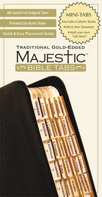 Majestic Traditional Gold Bible Tabs Mini -- Ellie Claire, Other