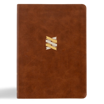 Cover Image for CSB Connecting Scripture New Testament, Brown Leathertouch: A Study Bible of Biblical Allusions and Quotations -- Gregory K. Beale, Imitation Leather